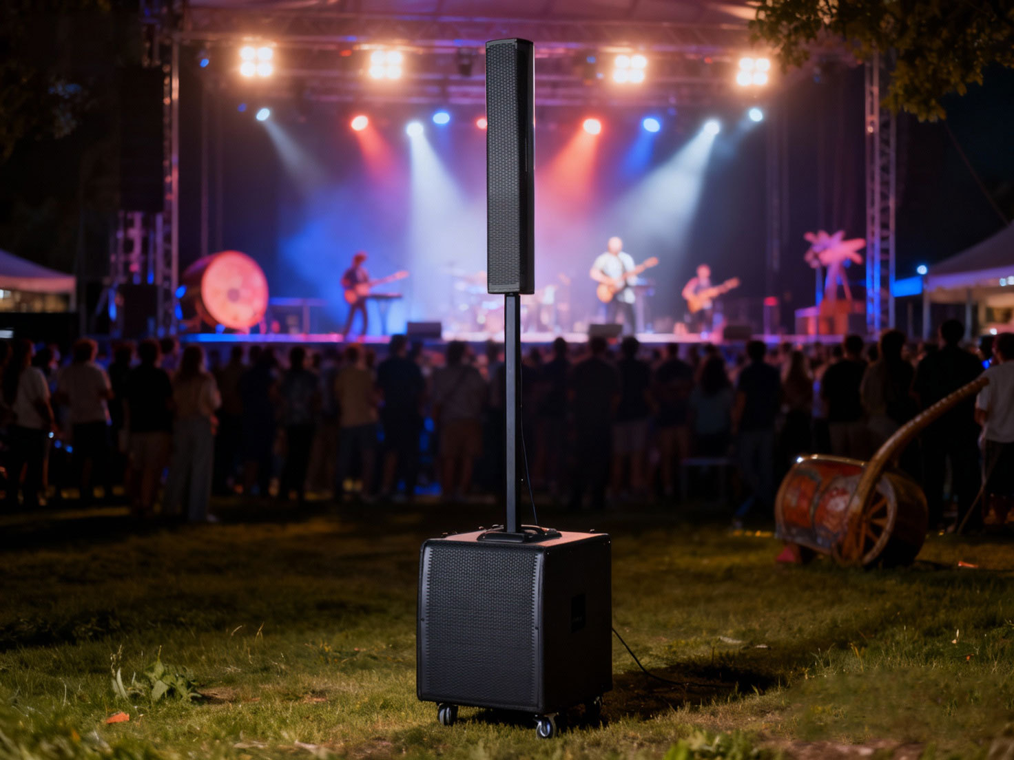 Portable Column Speaker PA System
