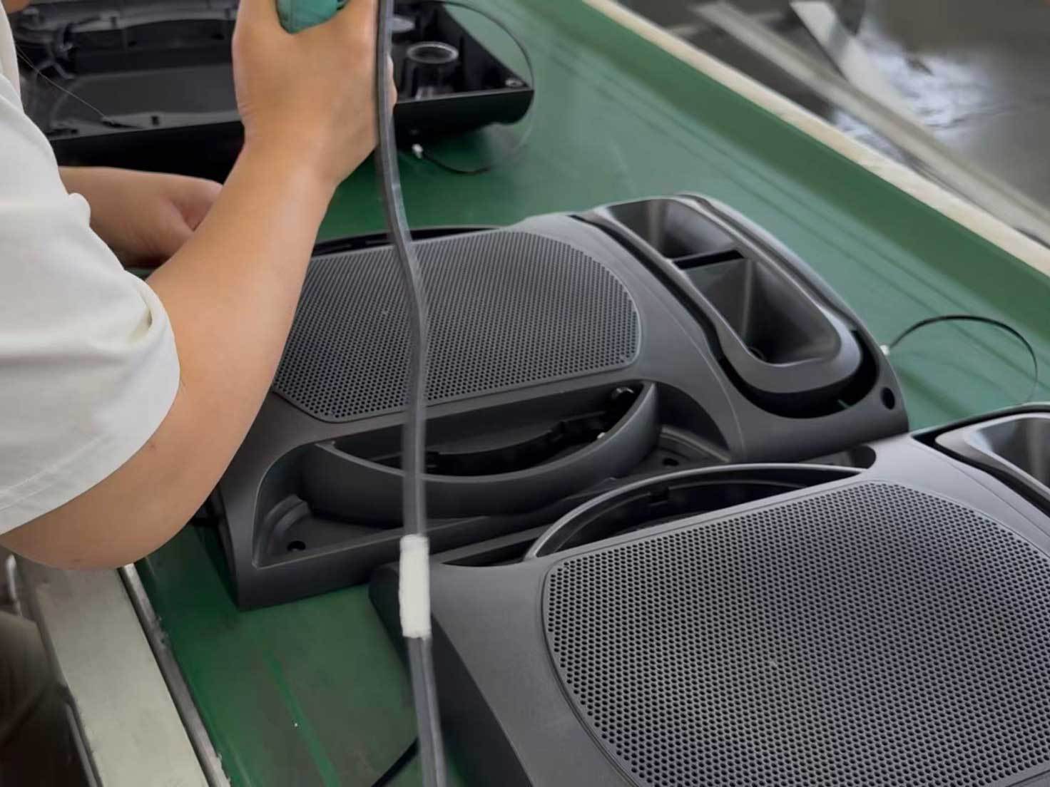 Bluetooth speaker production line