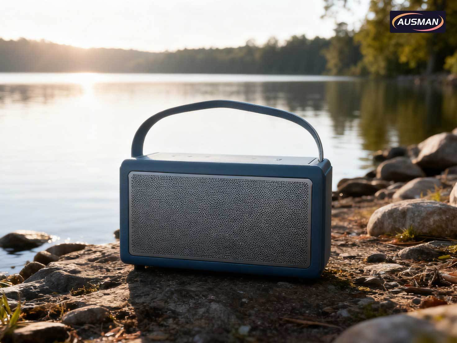 AUSMAN Portable Bluetooth Retro Speakers