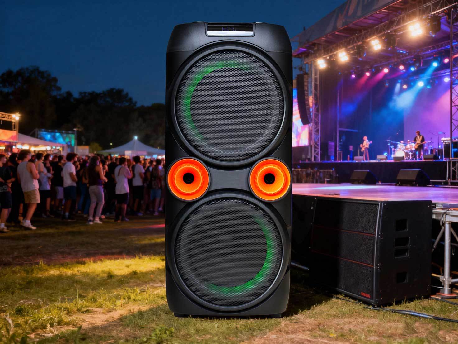 karaoke speaker with screen