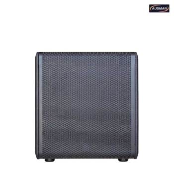 Custom Single 12 Inch Active Powered Subwoofer Box System and Compact Loudspeaker Bass With DSP