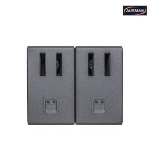 Premium 12-inch Dual PA Subwoofer Speakers Paired With an Integrated Professional PA Speaker