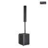 Portable Column PA System & Sound Column Speaker with Dual Wireless Mics