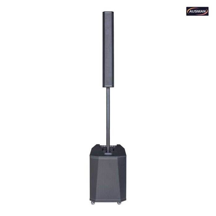 Portable Column Speaker & Live Sound System with High-Capacity Battery