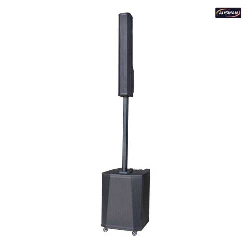 Portable Column Speaker & Live Sound System with High-Capacity Battery