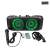 Portable Wireless Party Speaker with Shoulder Strap & Wired Mic