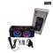 Portable Wireless Party Speaker with Shoulder Strap & Wired Mic
