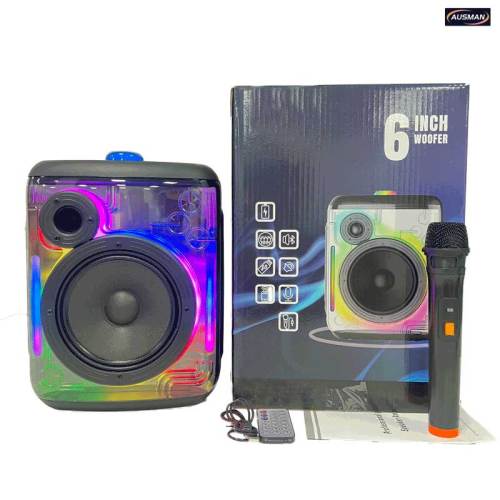 Transparent Design Bluetooth Portable Party Speaker
