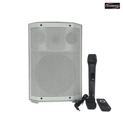 Versatile White Plastic Portable Bluetooth Speaker for Party