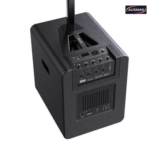 Exclusive Design Portable Bluetooth Column PA Speaker System with Subwoofer