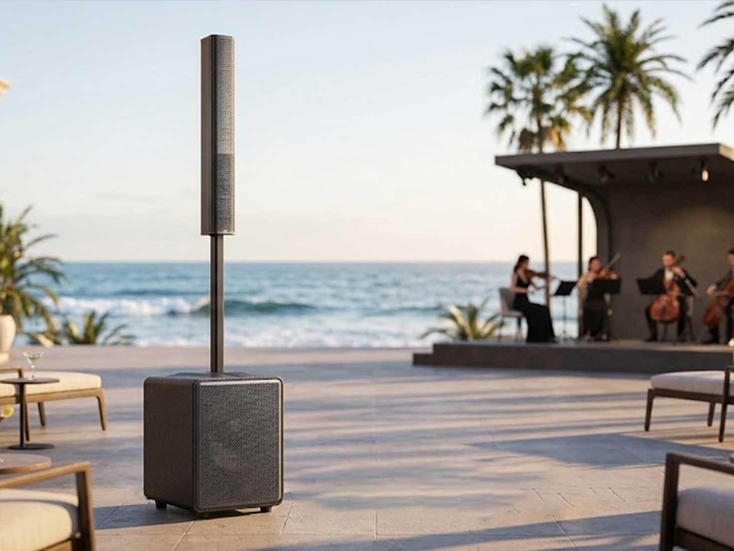 Portable Column Speaker PA System