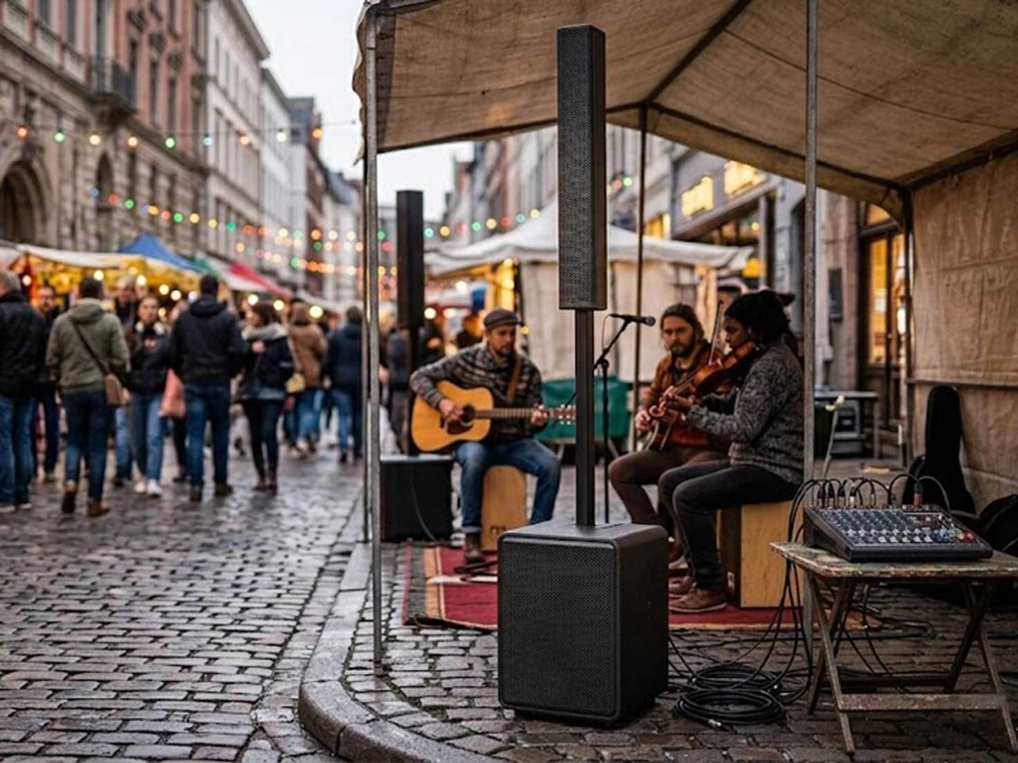 column speaker pa system