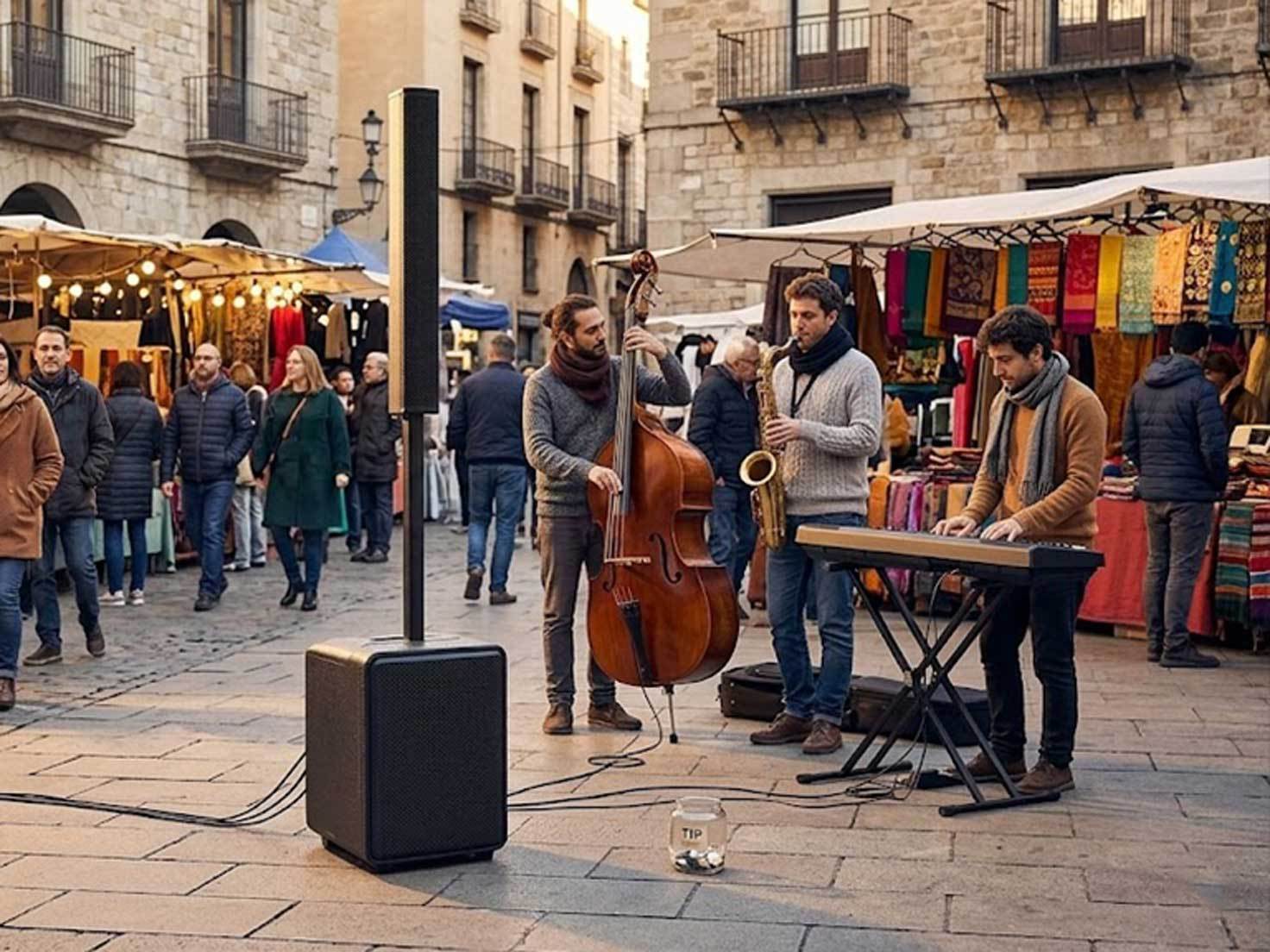 Portable Column Speaker PA System