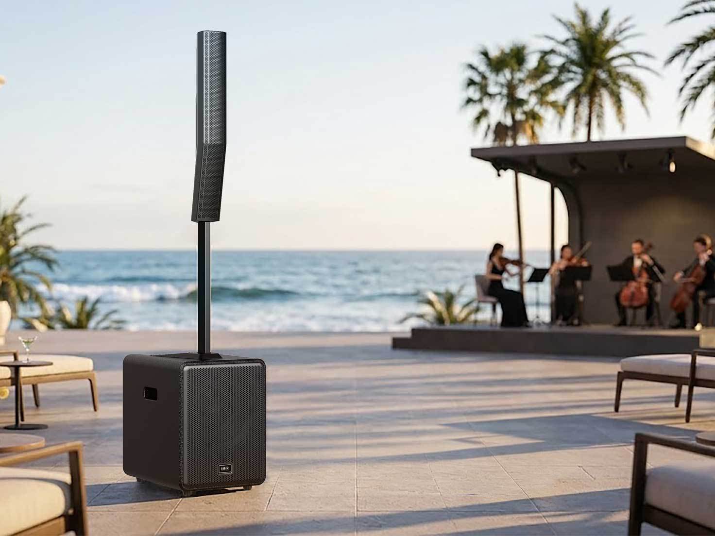 Portable Column Speaker PA System
