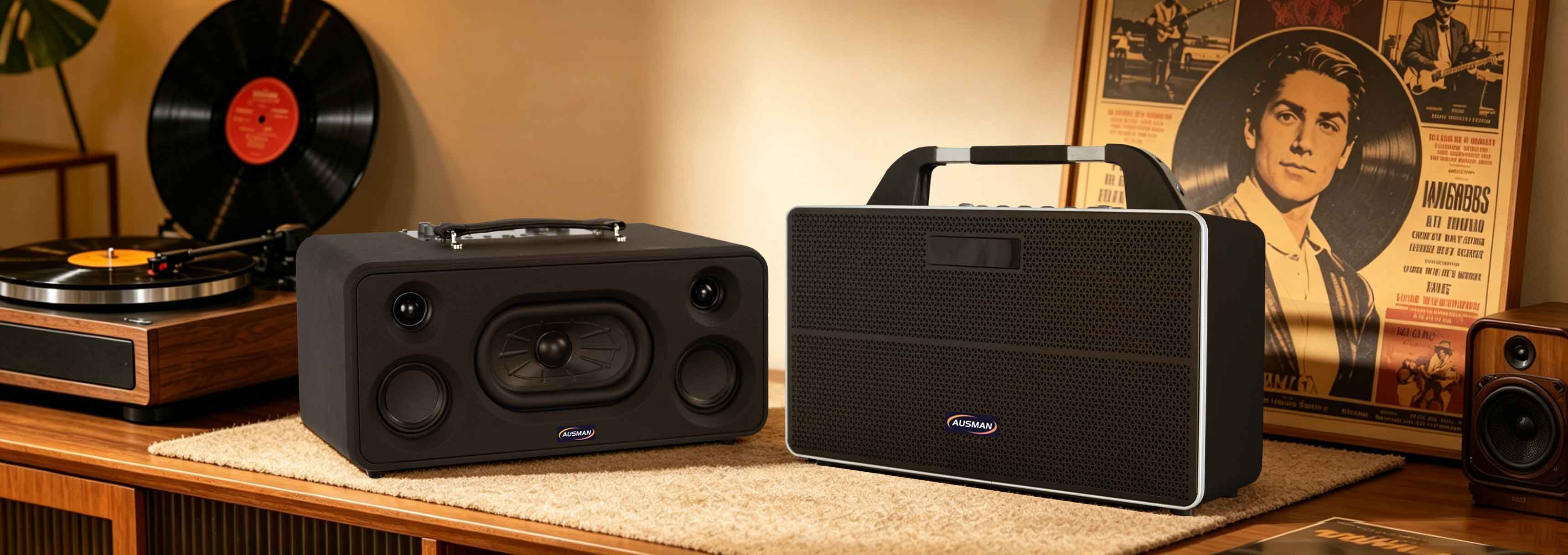 Bluetooth Retro Speaker Amidst the Wild: Infusing a Hint of Romance into Your Outdoor Audio Reverie