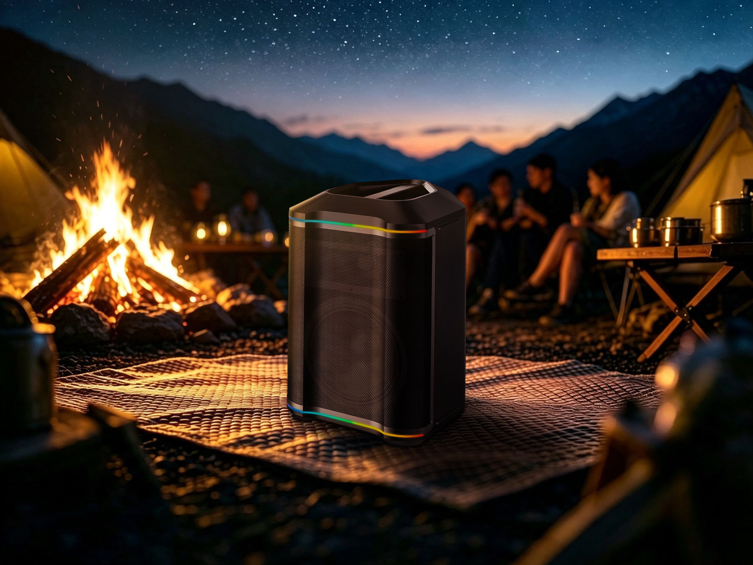 battery powered pa speaker system