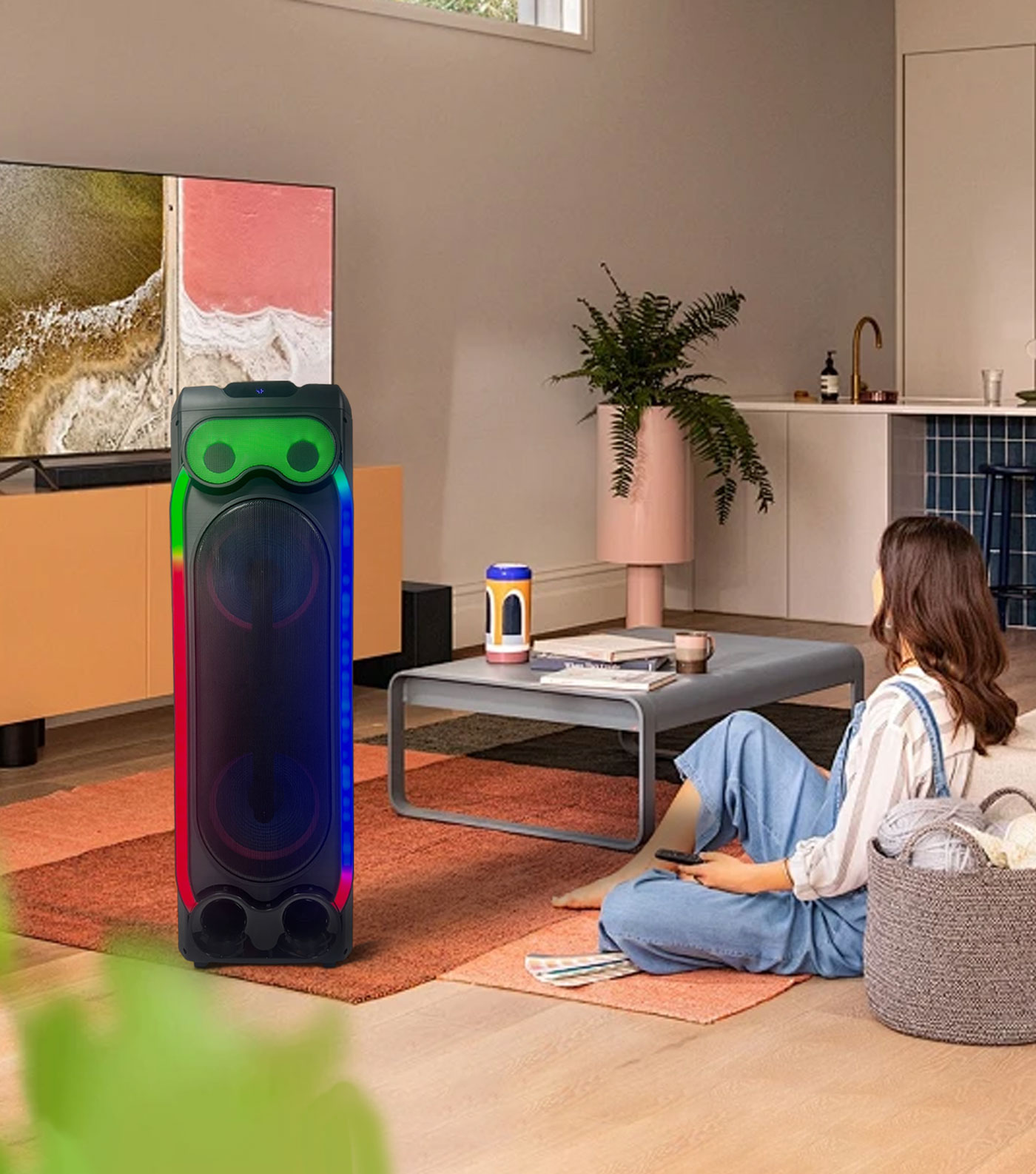 Sleek Ausman tower speaker wholesale and custom manufacturing for home audio brands