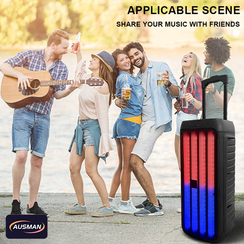 AS-5053 Portable Party Speaker in outdoor actives