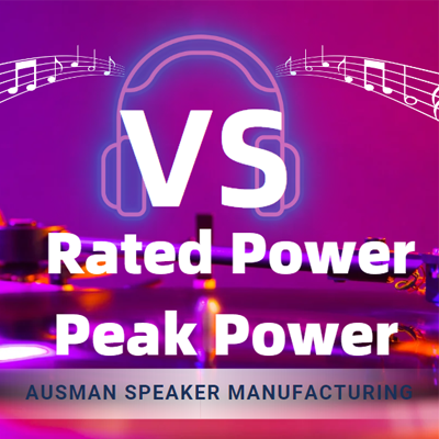 ¿Cuál es la potencia nominal y la potencia máxima de los altavoces?