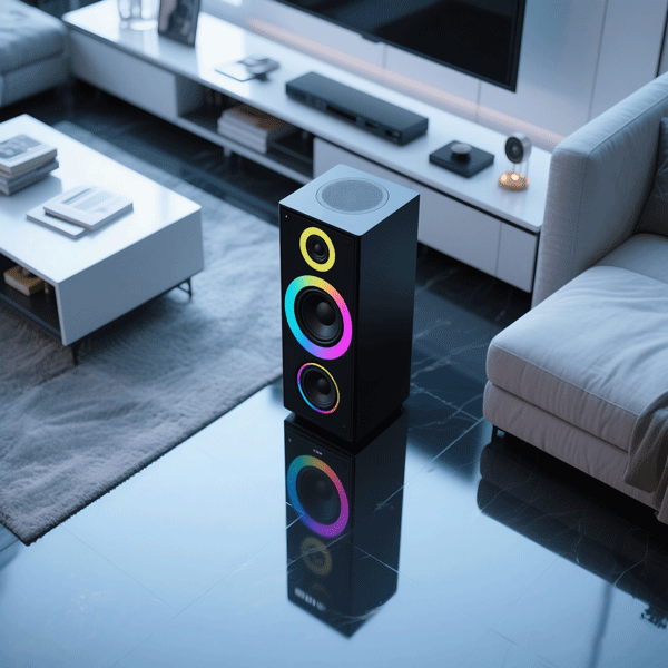 Calidad de sonido impresionante + Diseño personalizado + Adaptabilidad total. Los altavoces de torre destacan por su potencia.
