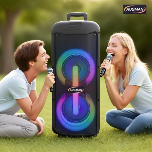 Karaoke Trolley Speakers for Outdoor Events