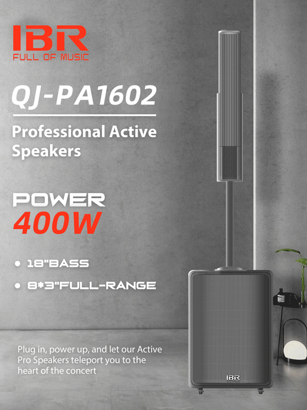 PA Speaker New Design on Display
