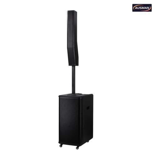 Sistema de PA de columna alimentado por batería de alta eficiencia