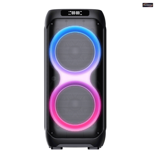 Altavoz portátil para fiestas Bluetooth con micrófono, hecho a medida, al por mayor