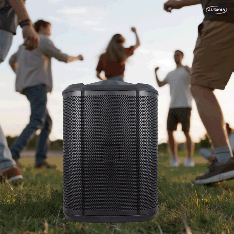 Portable Powered PA Speakers with Bluetooth: On-the-Go Sound