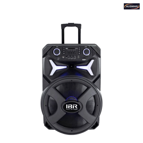 Altavoz portátil multifunción con batería profesional y carrito