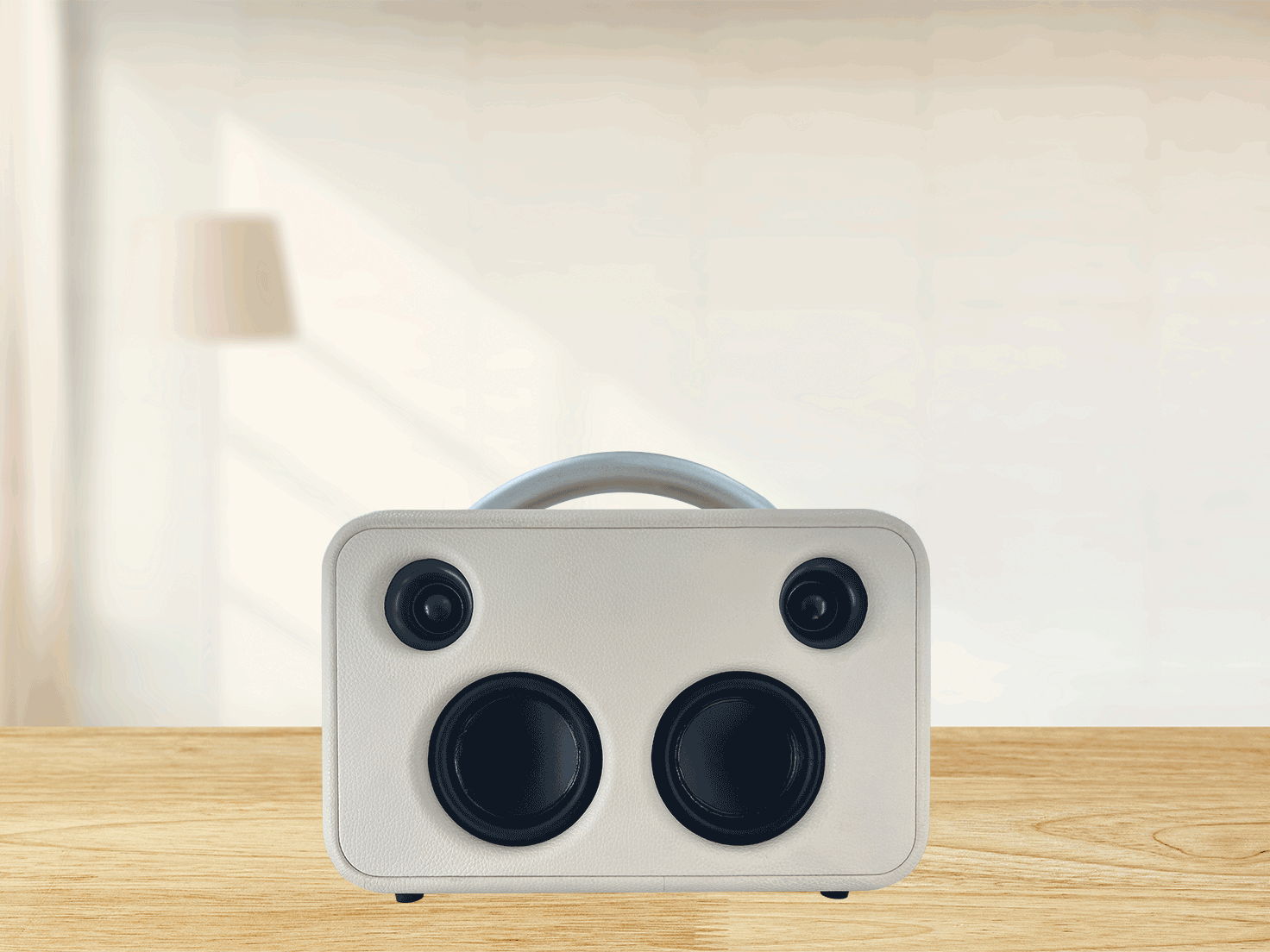Retro looking diaphragm speaker