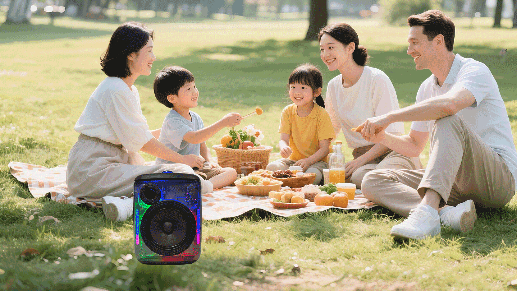 Party speaker AS-T308 on beach vacation