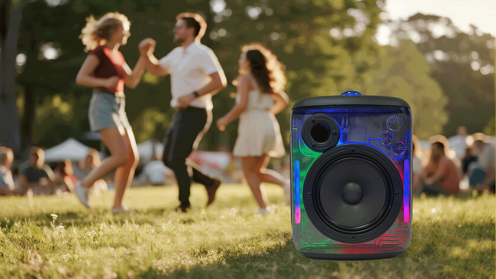 Party speaker AS-T308 on beach vacation