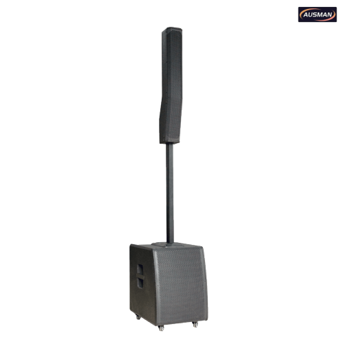 High-grade Wireless Portable Column System PA Speaker With Movable Wheels