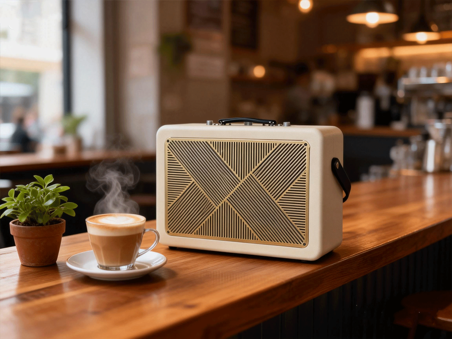 retro bluetooth speaker