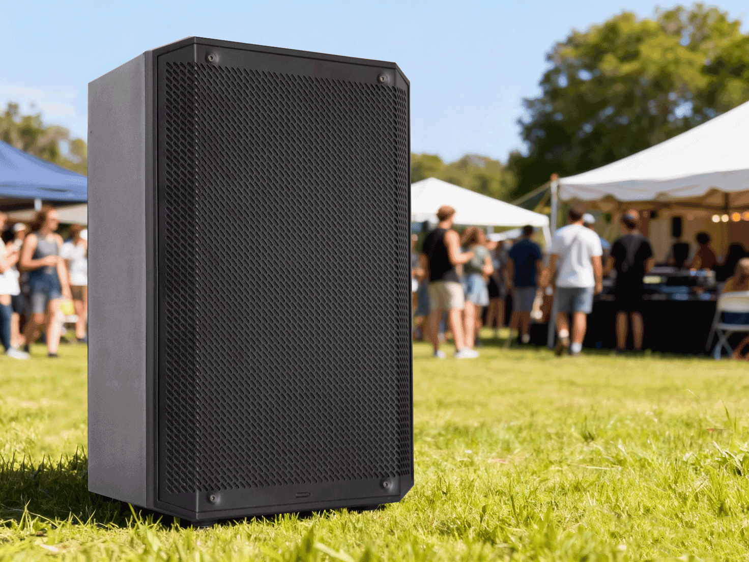 مكبر صوت PA يعمل بالطاقة