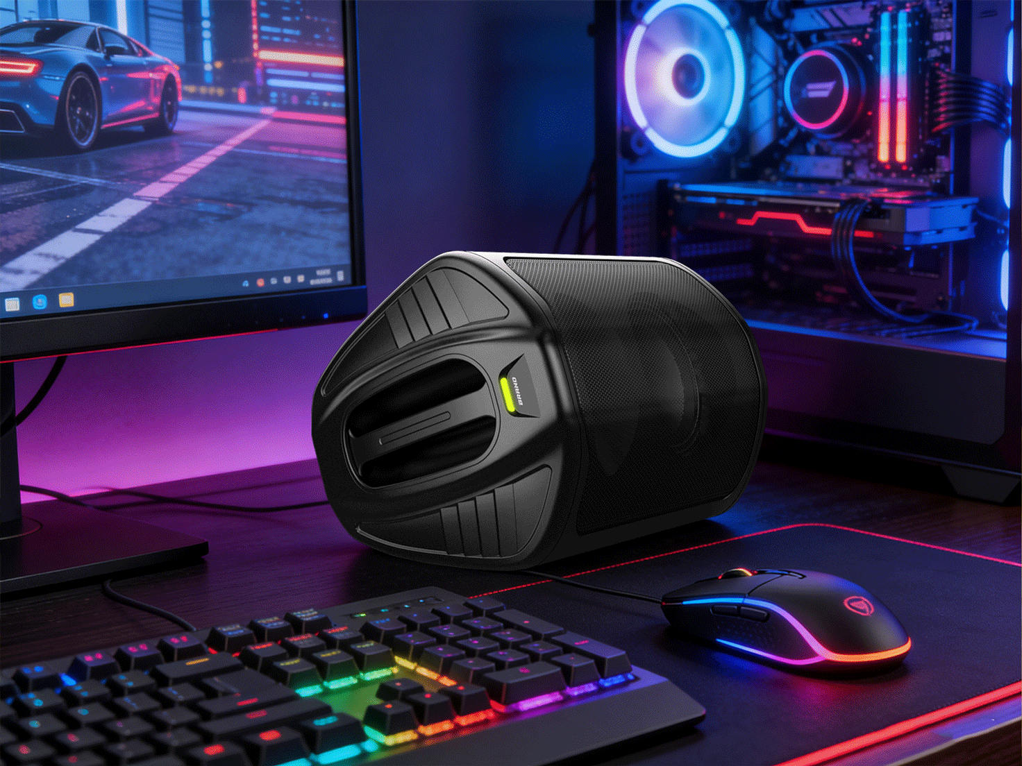 Portable PA System with Subwoofer