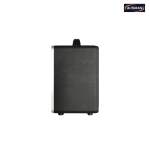 مكبر صوت بلوتوث لاسلكي محمول بتصميم جلدي كلاسيكي