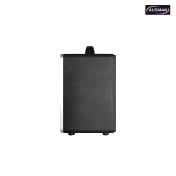 Portable Wireless Bluetooth Speaker with Retro Leather Design