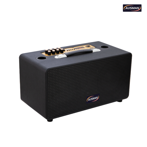 Portable Retro Bluetooth Speaker with Vintage Leather Design