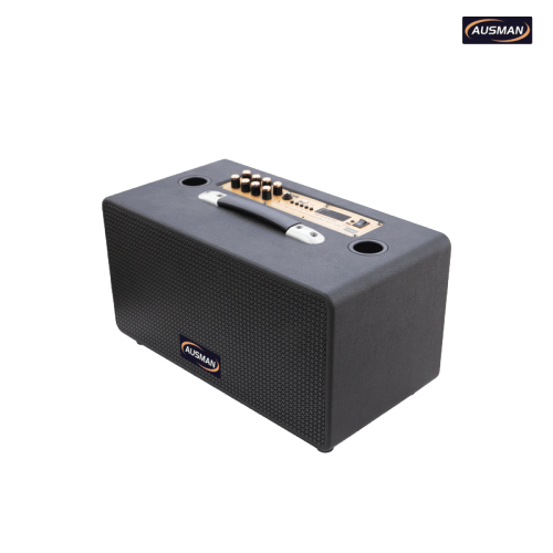 Portable Retro Bluetooth Speaker with Vintage Leather Design