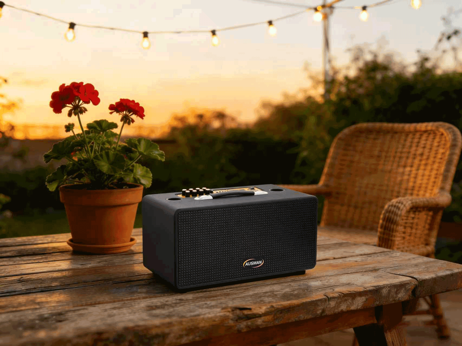 retro Bluetooth speaker