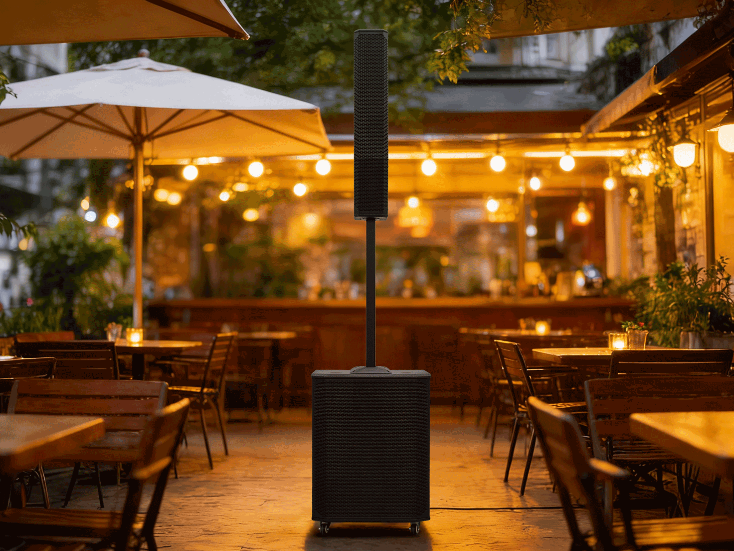 column speaker pa system