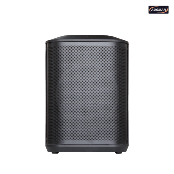 مكبر صوت احترافي محمول مزود بتقنية بلوتوث وميكروفونات لاسلكية