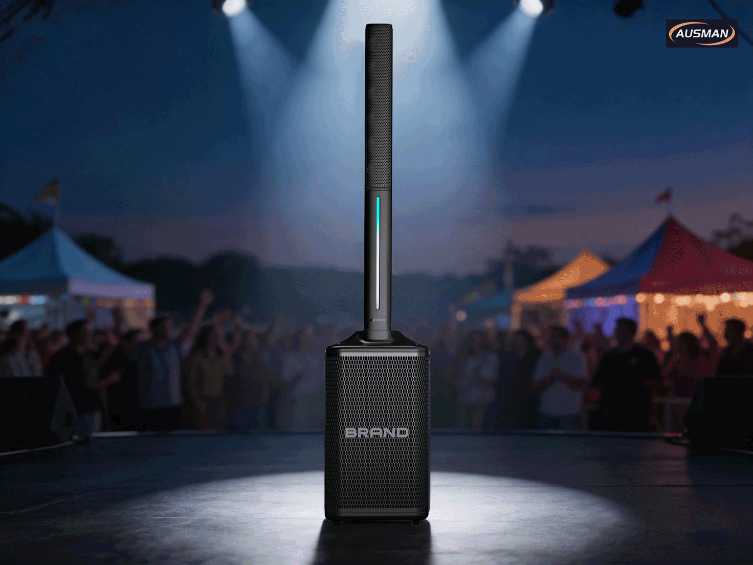 Portable Column Speaker PA System