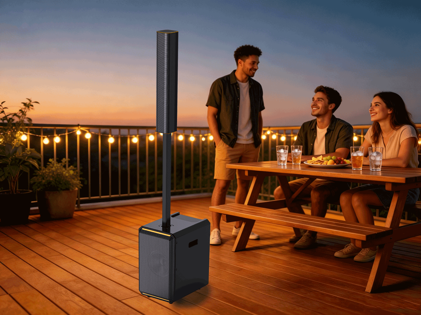 column speaker pa system