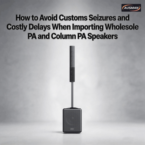 How to Avoid Customs Seizures and Costly Delays When Importing Wholesale PA and Column PA Speakers?