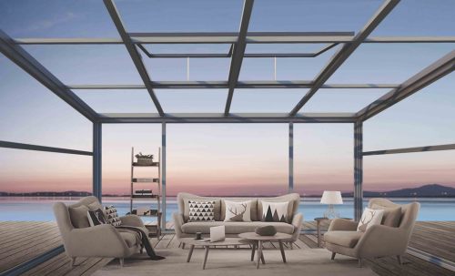 Aluminum awning skylight for Residential Use