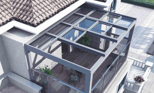 Aluminum sliding skylight for Residential Use