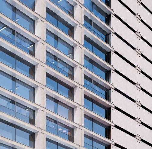 Aluminum Unit Curtain Wall for Commercial Use